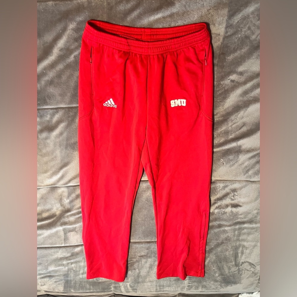 Adidas SMU red tracks pants size XL